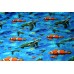 10cm Stretchjersey "Meeresfische"  Digitaldruck  (Grundpreis € 18,00/m)
